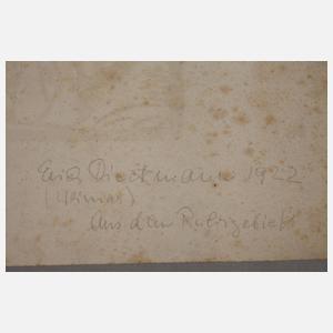 Erich Dieckmann, "Aus dem Ruhrgebiet"