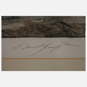 Prof. Ernst Fuchs, "Leda mit dem Schwan"