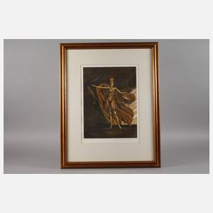 Prof. Ernst Fuchs, "Amazone"