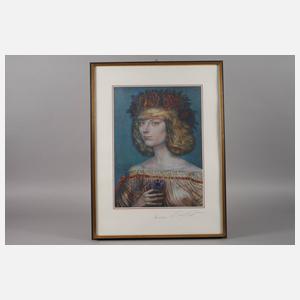 Prof. Ernst Fuchs, "Anemona"