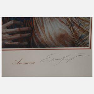 Prof. Ernst Fuchs, "Anemona"