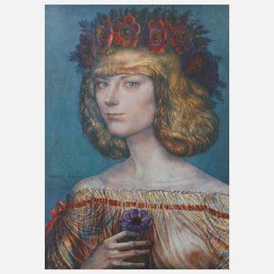 Prof. Ernst Fuchs, "Anemona"