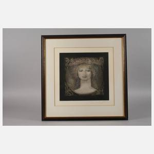 Prof. Ernst Fuchs, "Flora erwacht"