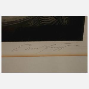 Prof. Ernst Fuchs, "Flora erwacht"