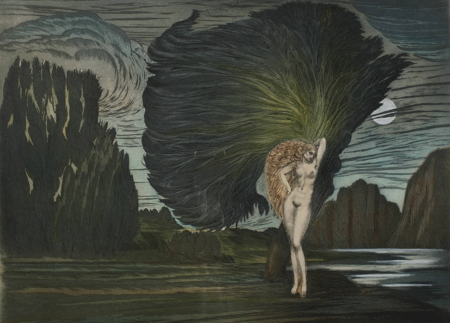 Prof. Ernst Fuchs, "Baum der Aphrodite"