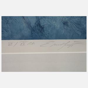 Prof. Ernst Fuchs, "Portrait Hannelore Elsner"