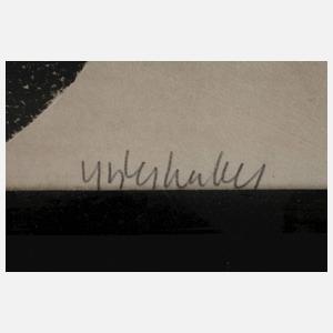 Prof. HAP Grieshaber, "Für Martin Luther King"