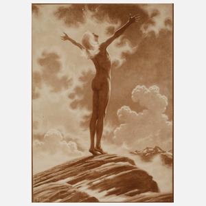 Prof. Hugo Höppener alias "Fidus", "Lichtgebet"