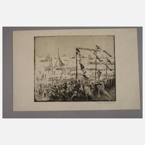 Paul Paeschke, Schlittschuhvergnügen