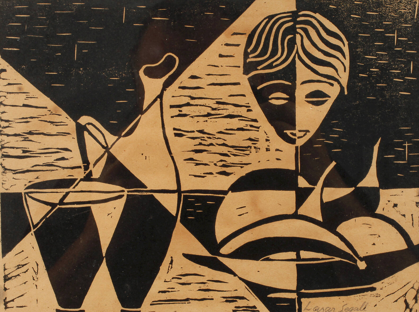 Lasar Segall, Stillleben mit Maske