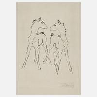 Prof. Renée Sintenis, Zwei junge Fohlen111