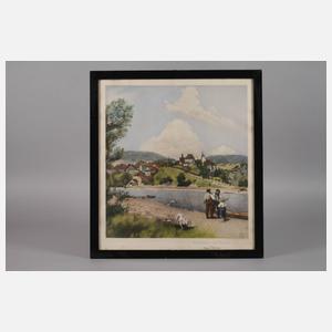 Prof. Hans Thoma, "Waldshut am Rhein"