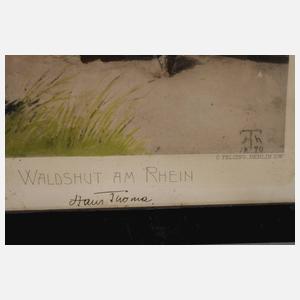 Prof. Hans Thoma, "Waldshut am Rhein"