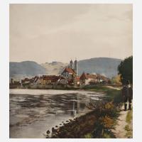 Prof. Hans Thoma, „Rheinfelden am Rhein“111