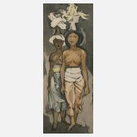 Prof. Walter Womacka, Junge Frauen auf Bali111