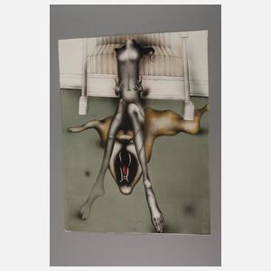 Prof. Paul Wunderlich, "La belle et la bete"