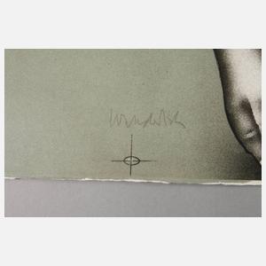 Prof. Paul Wunderlich, "La belle et la bete"