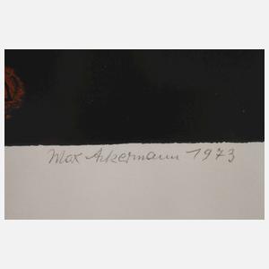 Prof. Max Ackermann, "Flucht aus dem Garten"