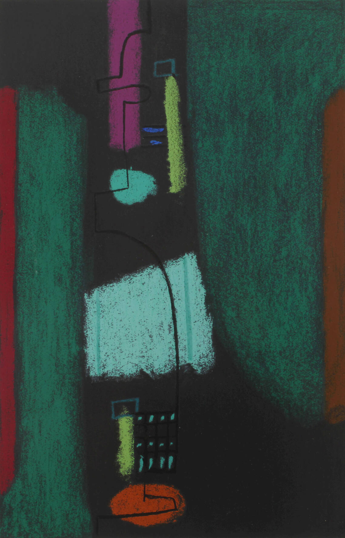 Prof. Max Ackermann, "Flucht aus dem Garten"