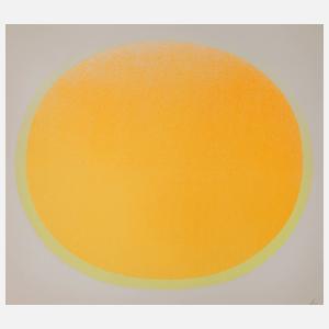 Prof. Rupprecht Geiger, Kreis in Orange