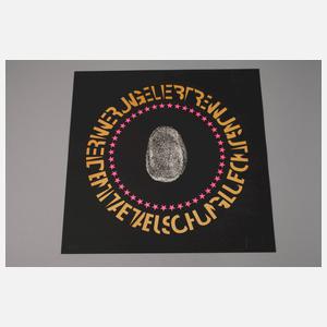 Ferdinand Kriwet, Fingerabdruck