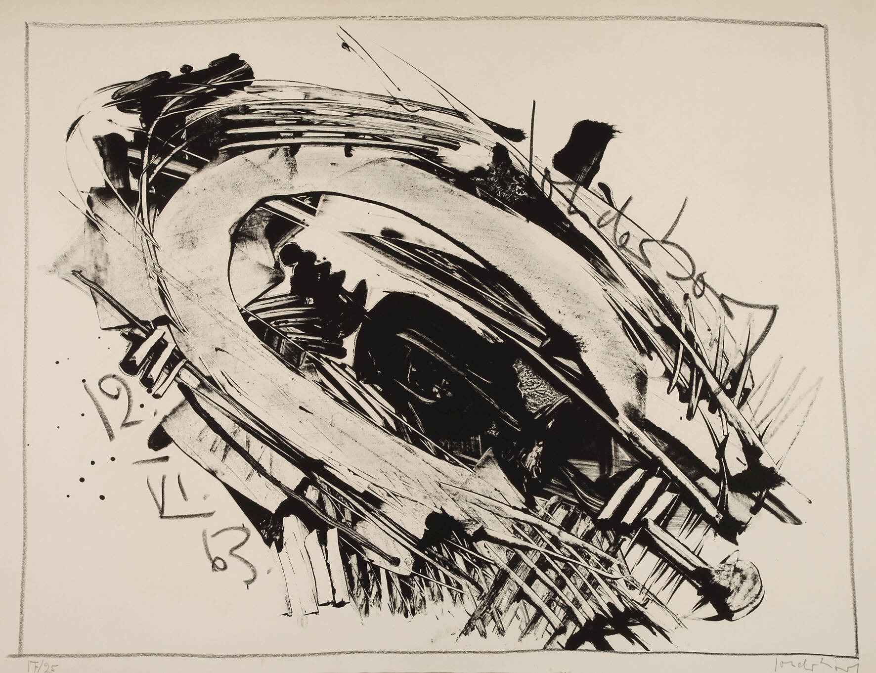 Kurt Rudolf H. Sonderborg, Ohne Titel