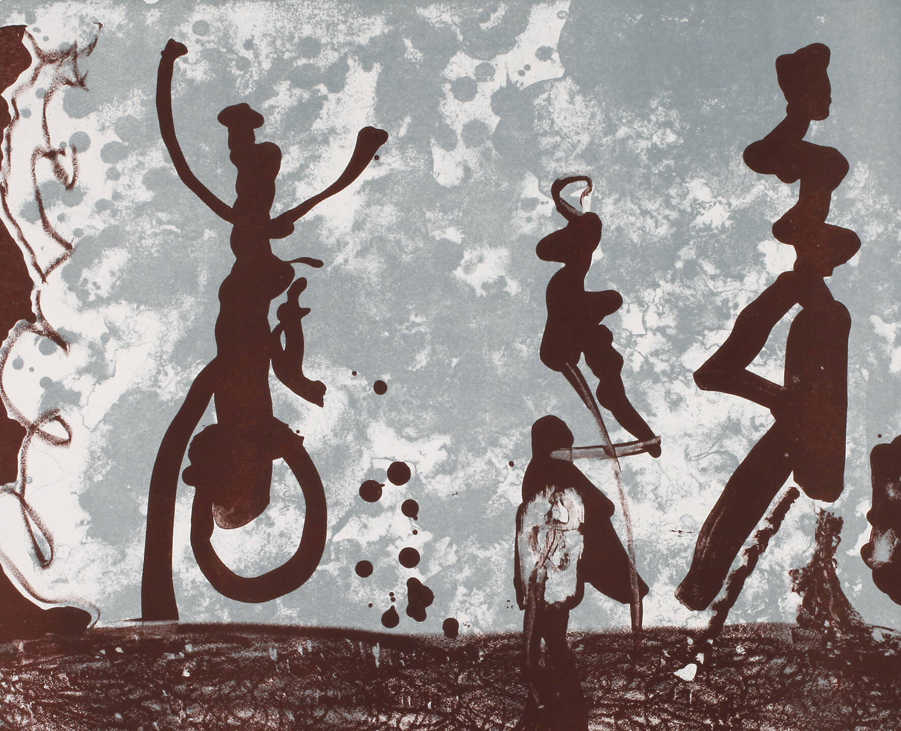 Strawalde, Komposition mit Tanzenden