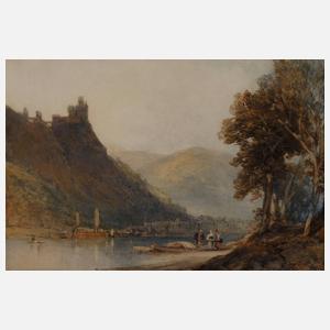 William Callow, An der Mosel