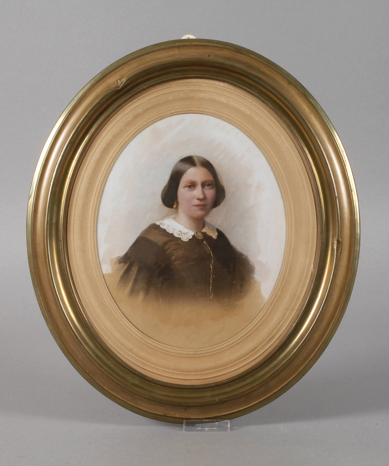 Ferdinand Liebsch, attr, Damenportrait