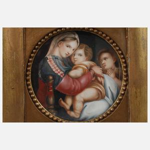 Maria mit Christuskind und Johannes dem Täufer