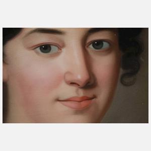 Biedermeier Damenportrait