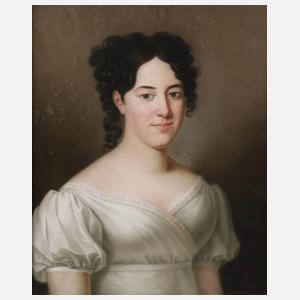 Biedermeier Damenportrait