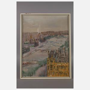 Jean Dufy, Blick auf Paris