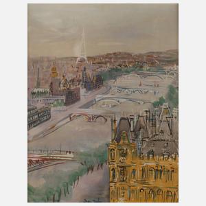 Jean Dufy, Blick auf Paris
