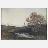 G. Dunzinger, Abend im Gebirge111