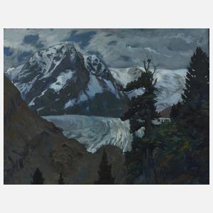 Prof. Eberhard Ege, "Neuschnee am Rauhen Kopf"