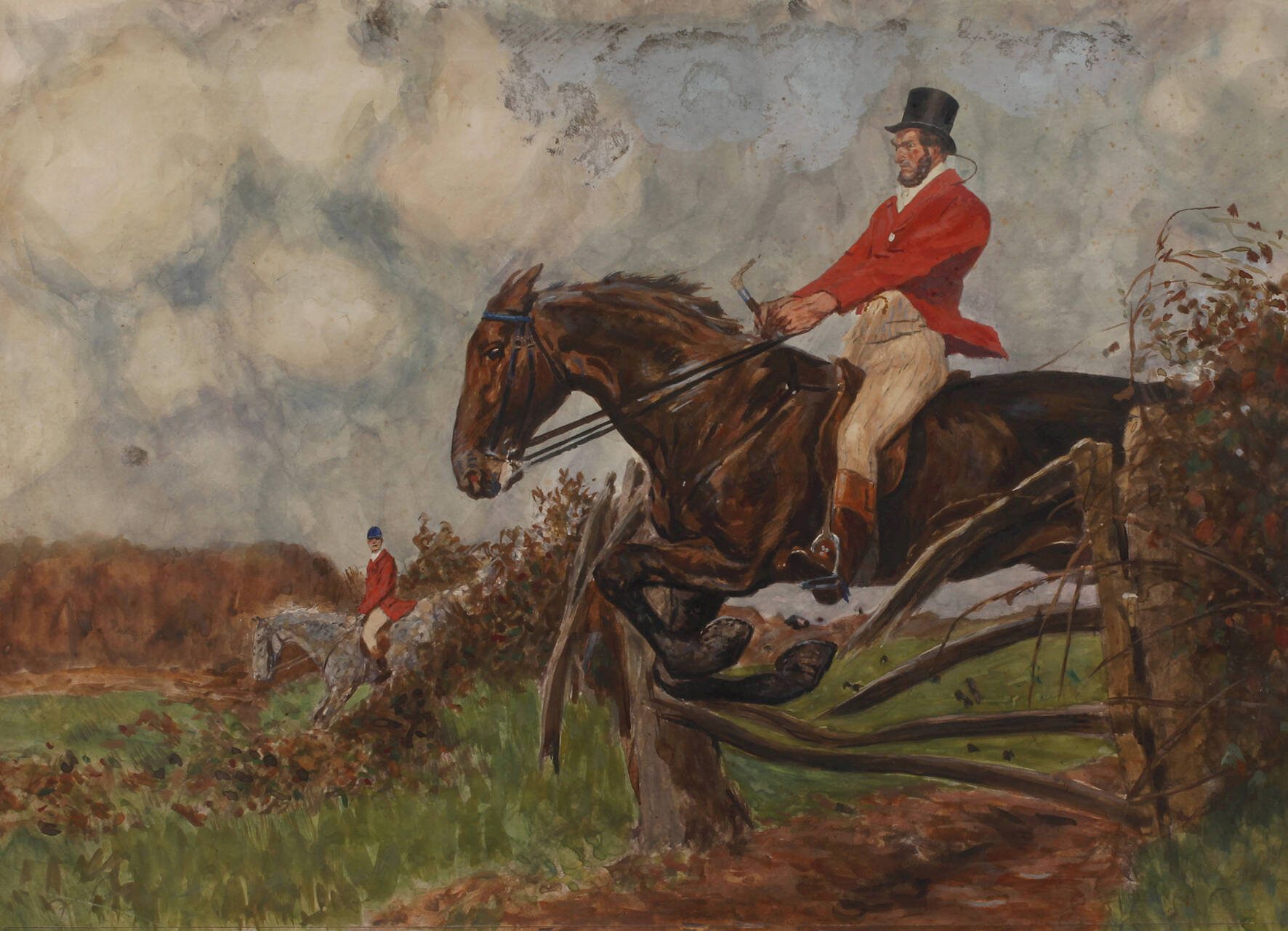 Edward Frank Gillet, Beim Reitsport