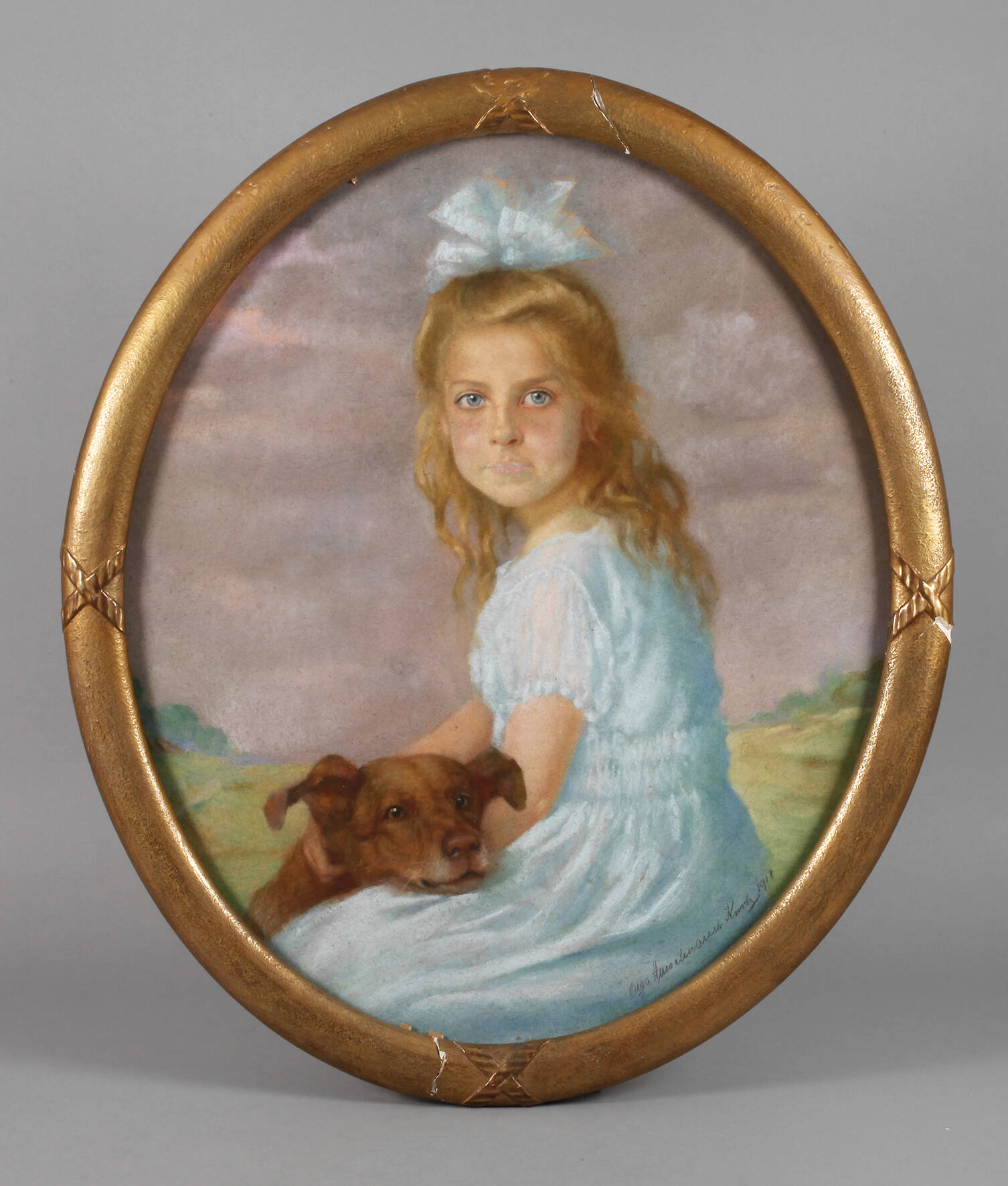 Olga Hasselmann-Kurtz, Mädchenbildnis