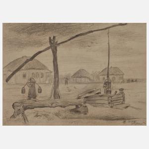 Ernst Holzhäuser, "Dorfbrunnen"