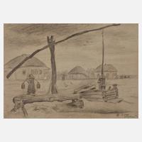 Ernst Holzhäuser, "Dorfbrunnen"111