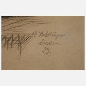 Ernst Holzhäuser, Damenakt