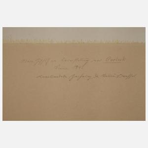 Ernst Holzhäuser, Am Geschütz