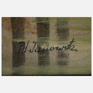 P. H. Janowitz, Birken am Kanal