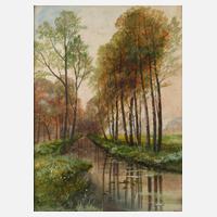 P. H. Janowitz, Birken am Kanal111