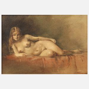 Pal Kümmerle, Liegender Frauenakt