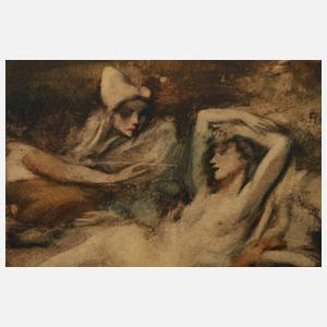 Prof. Oskar Larsen, Mädchenparadies