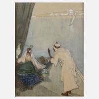 Karl Maria Lechner, attr., Orientalische Szene111