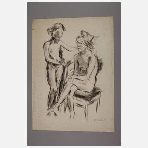 Karl Lüdecke, Zwei Mädchen