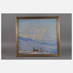 Ernst Schulte-Noelle, Winter in den Bergen