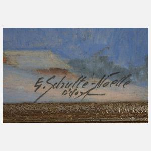 Ernst Schulte-Noelle, Winter in den Bergen